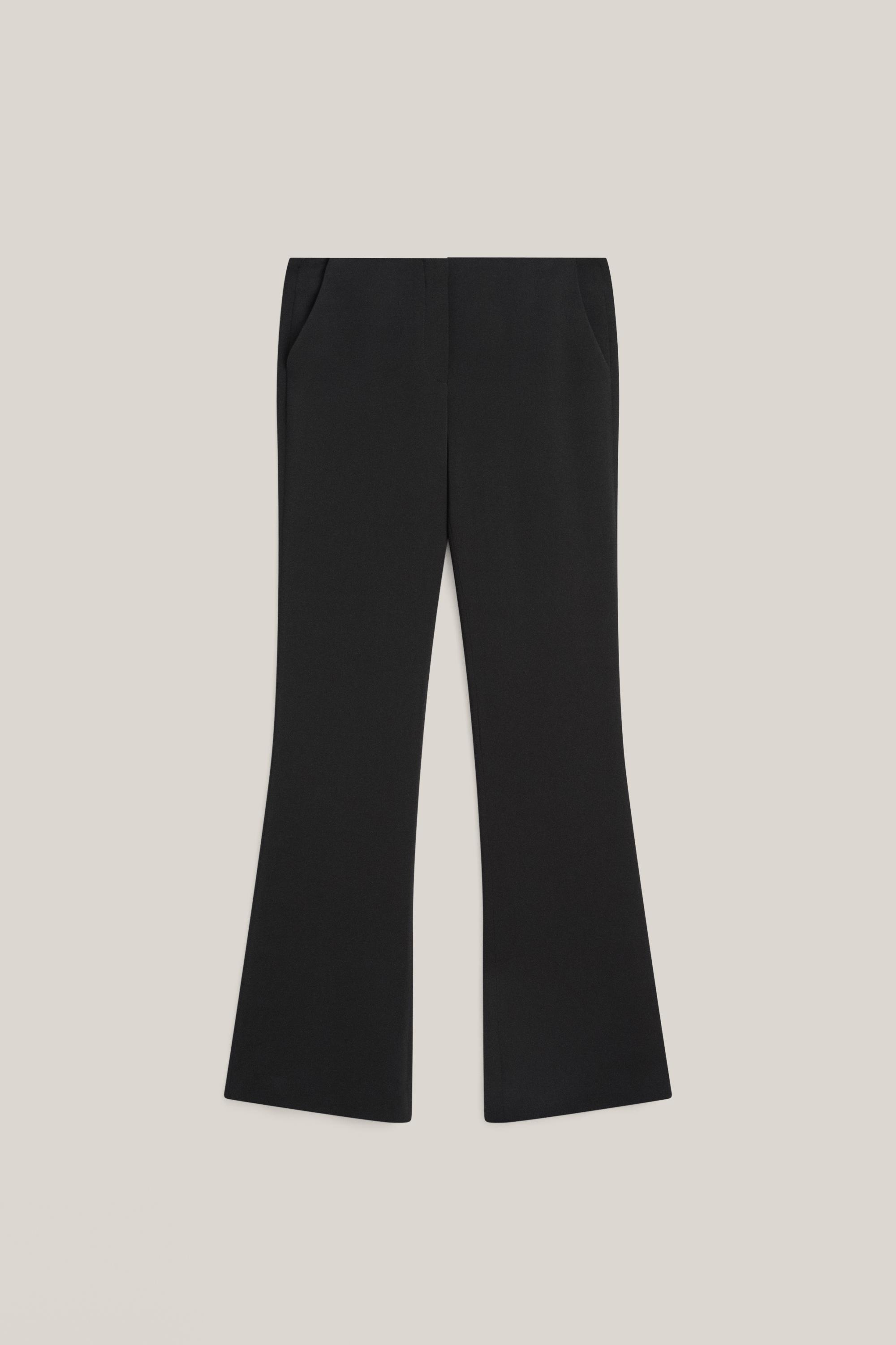 Satin flare fit trousers - LIMITED EDITION